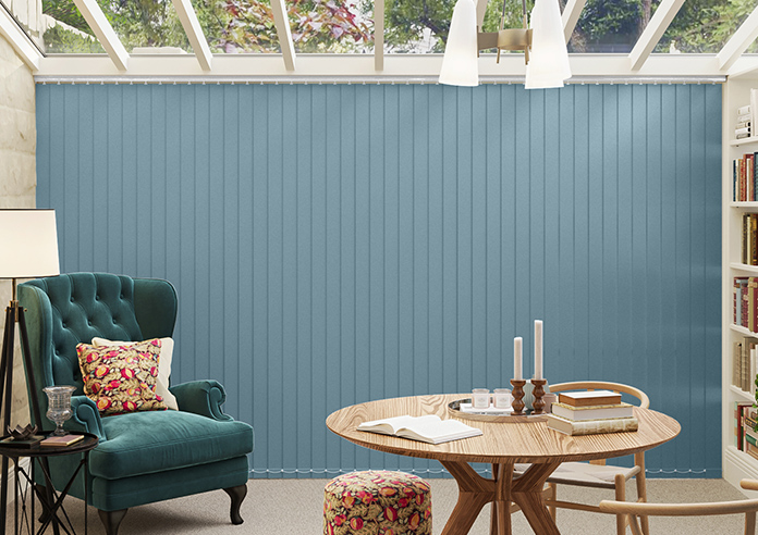 Orion (Blackout), Stone Blue - Vertical Blind - Image 6